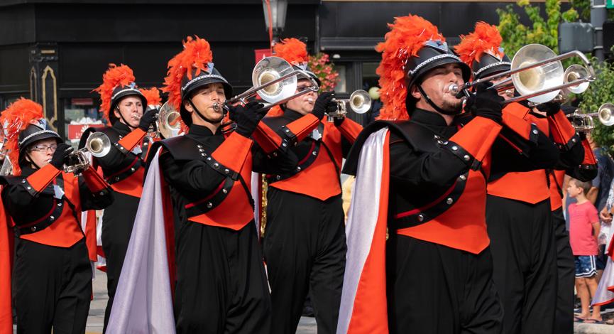 Heidelberg Marching Band at Edison Invitational