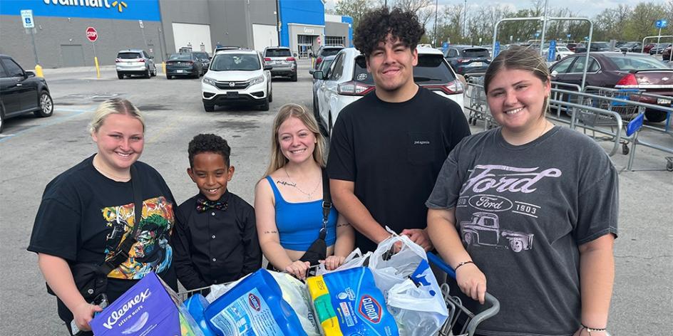 Criminal Justice honorary backpack project