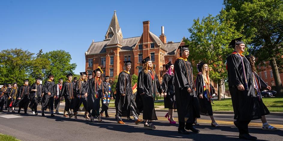 Commencement 2024 parade