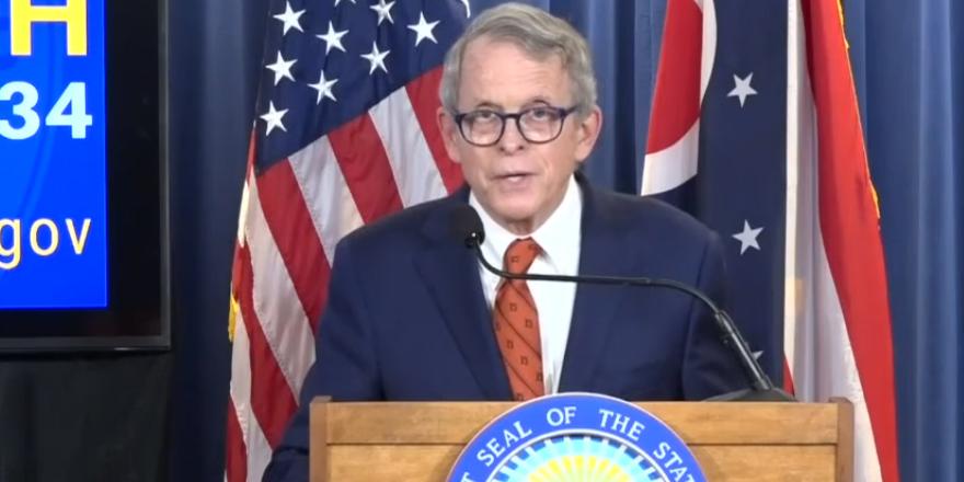 Ohio governor dons Heidelberg tie