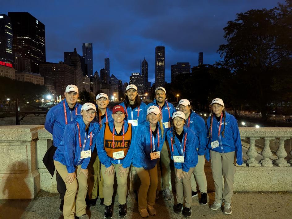 MAT students at Chicago Marathon