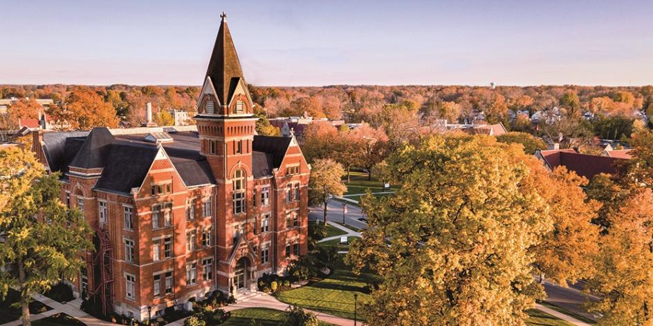 U Hall overhead