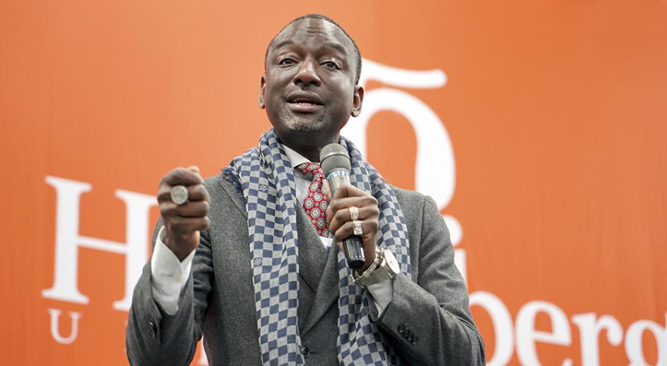 Yusef Salaam shares his story