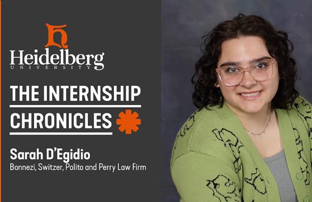 Internship Chronicles 46: Sarah D'Egidio