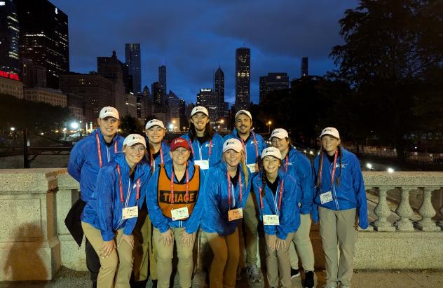 MAT students at Chicago Marathon