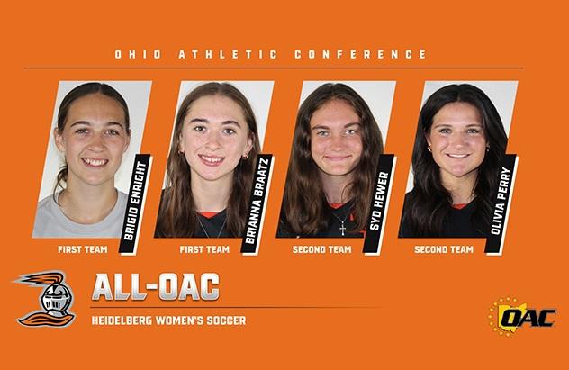 4 from Women's Soccer on All-OAC team