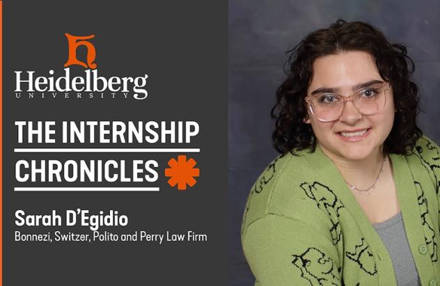 Internship Chronicles 46: Sarah D'Egidio